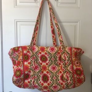 vera bradley duffle bag